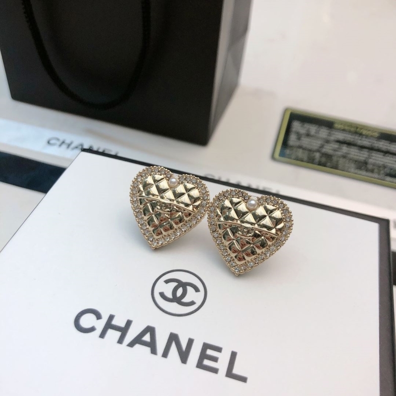 Ch*el earrings